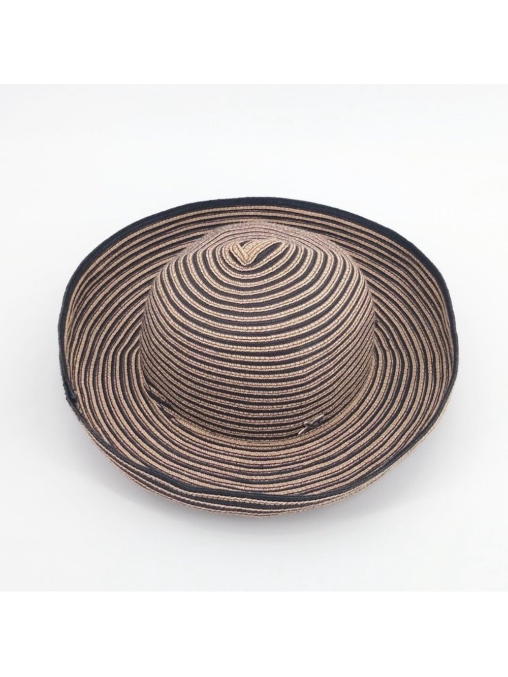 Vintage Betmar Large Bowler Hat-Tan/Black - Picture 3 of 7